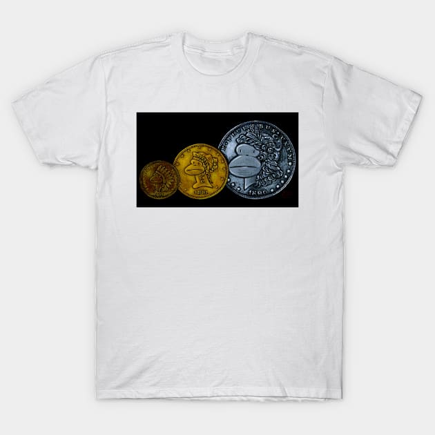 Famous Ape Coins T-Shirt by WalterMoore